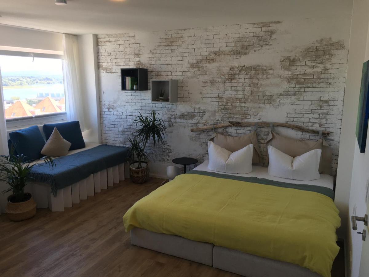 Liebevoll Renoviertes Apartment Mit Panoramablick Φριντρισχάφεν Εξωτερικό φωτογραφία